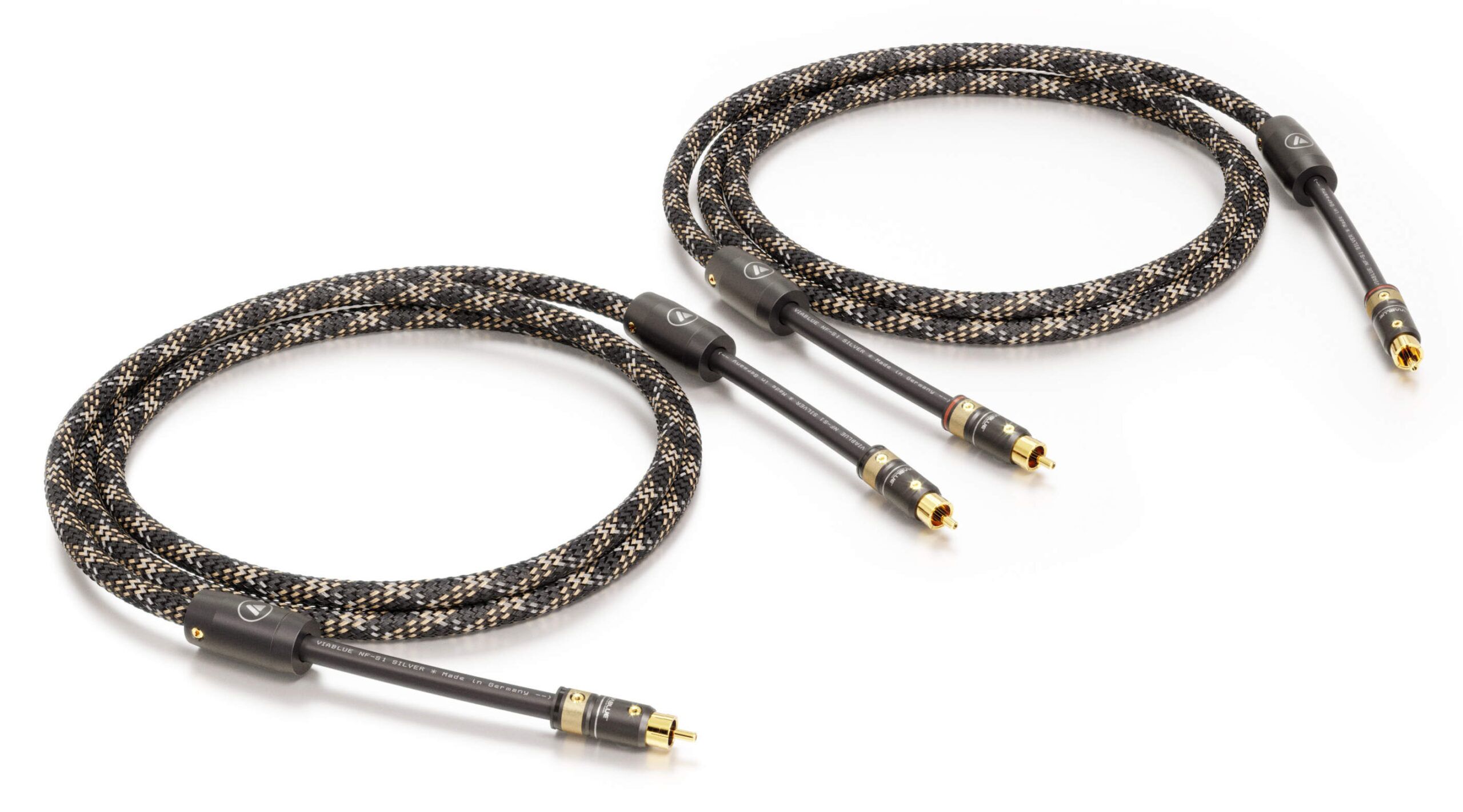 VIABLUE-NF-S1 SIlver RCA phonokabel