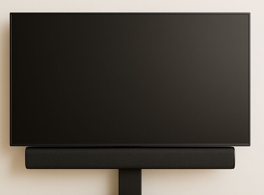 stativ til lydplanke på tv-heis